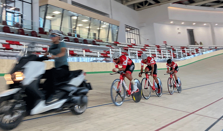 Konya’da tarihi gün: Türkiye’nin ilk olimpik velodromunda test sürüşü