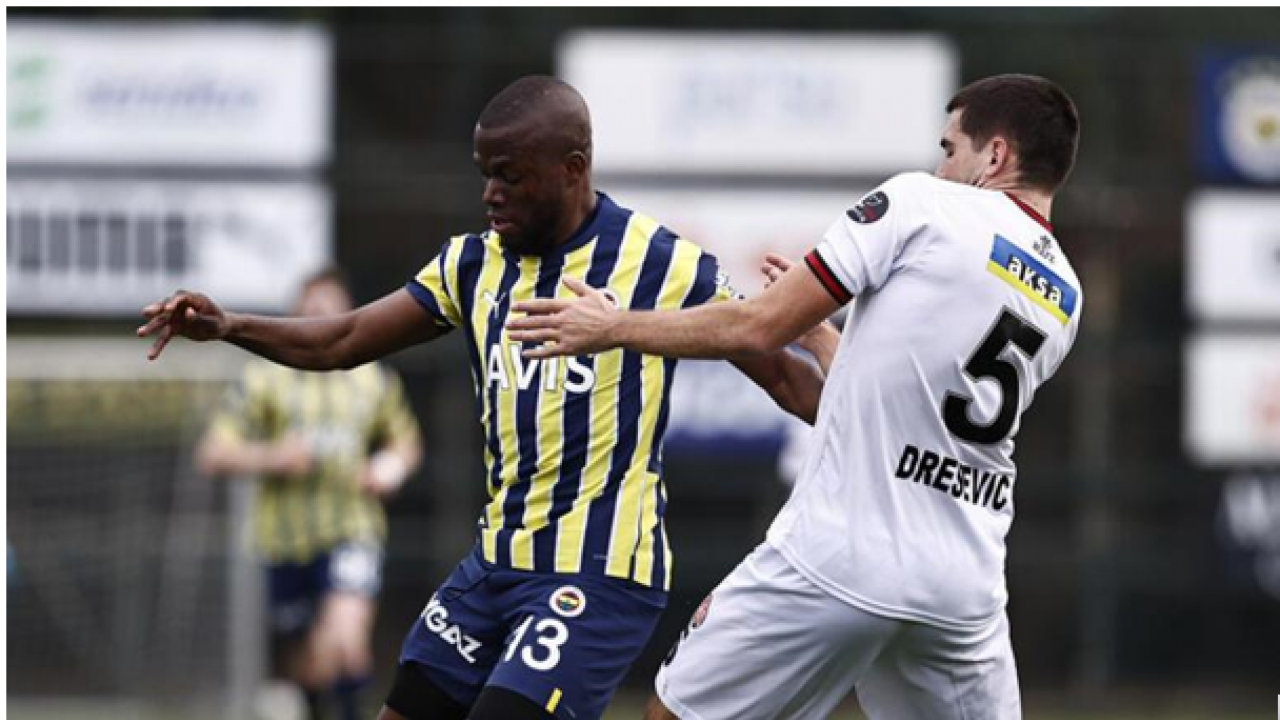 Fenerbahçe hazırlık maçında Fatih Karagümrük’ü mağlup etti
