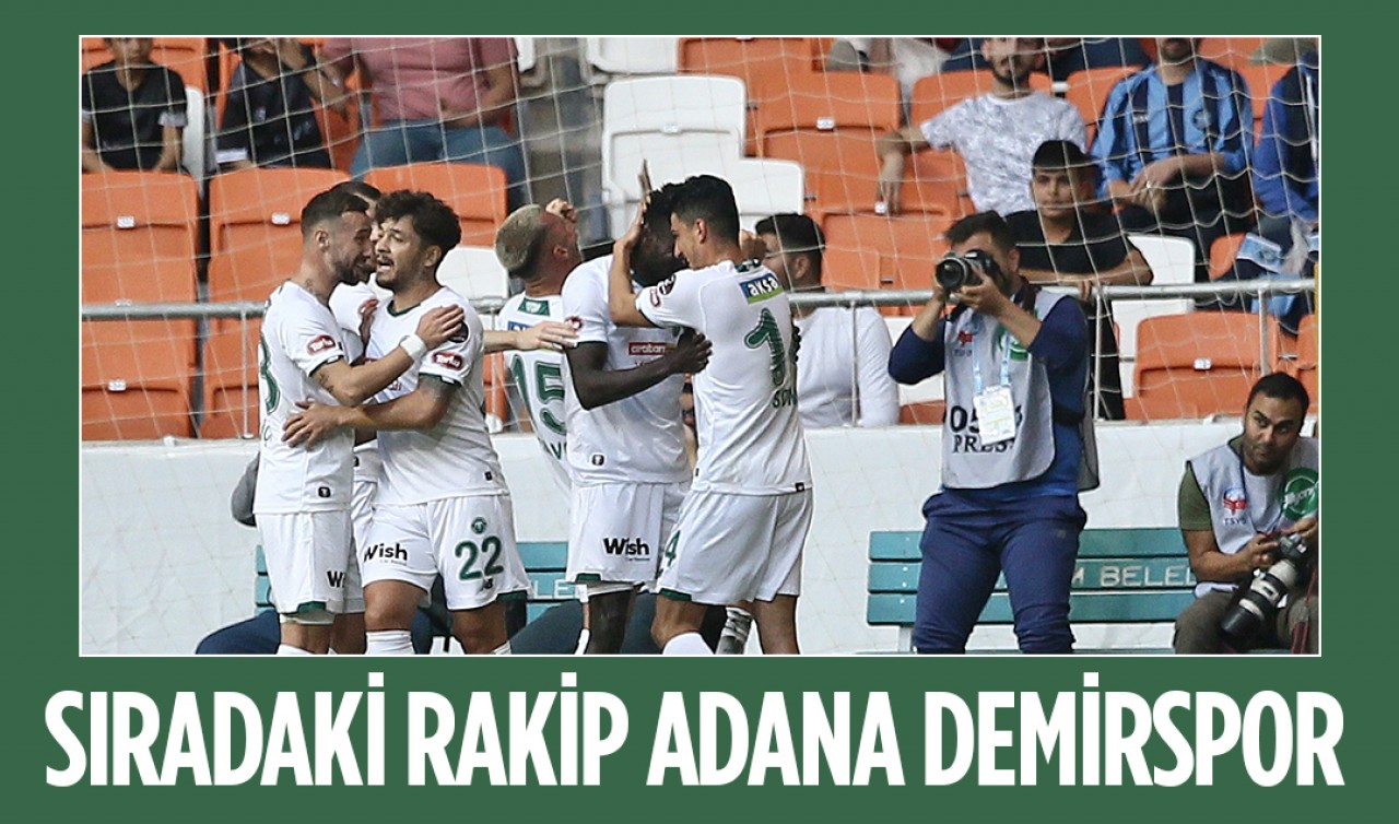 Sıradaki rakip Adana Demirspor